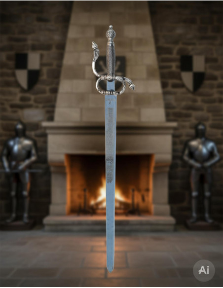 Espada Decorativa Filipe II - Acabado...