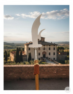 Lança Guisarma Italiana Século XVI - Desmontável 2