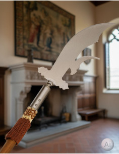 Lança Guisarma Italiana Século XVI - Desmontável