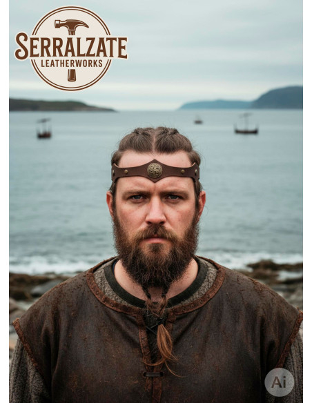 Tiara vikinga nós celtas ondas...