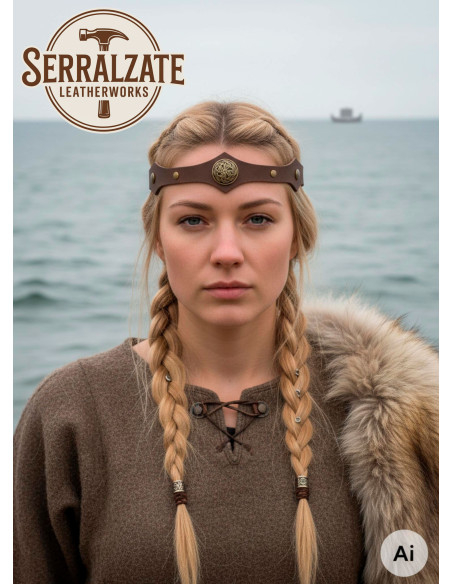 Tiara vikinga nós celtas ondas...