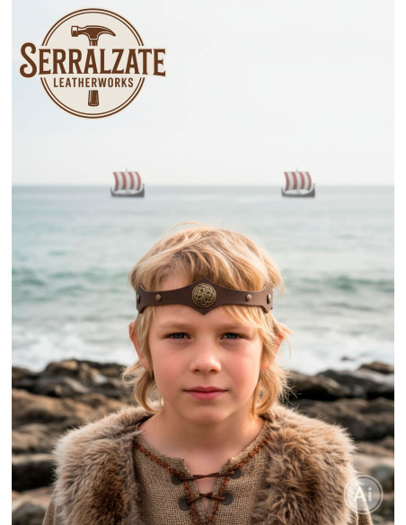 Tiara vikinga nós celtas ondas...
