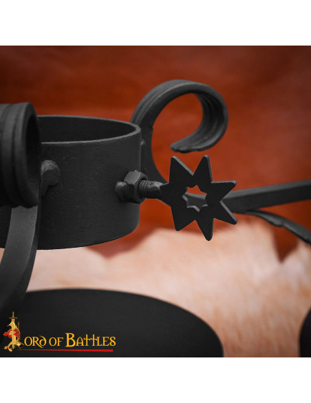 Suporte forjado para árvore de Natal...