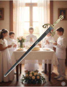 Espada Tizona para comunhões (com texto gravado...
