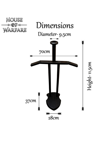Suporte de madeira para armaduras,...