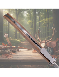 Canivete de catraca Third da série Mapple Wood (24 cm.) 2