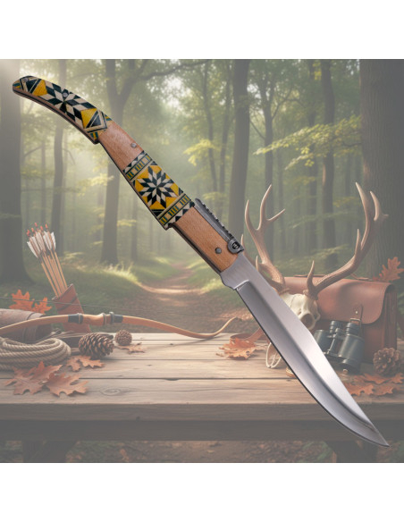 Canivete de carraca decorado Third da...