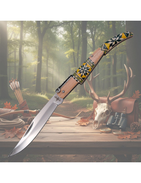 Canivete de carraca decorado Third da...