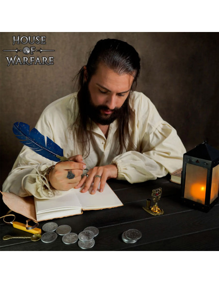 Diário medieval rústico capa de...