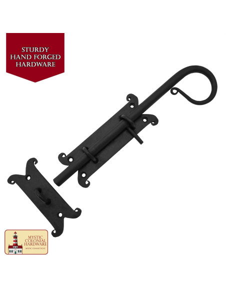 Fecho rústico de porta com pino...