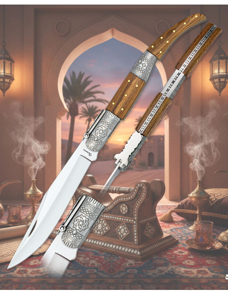 Navaja árabe decorada número três da...