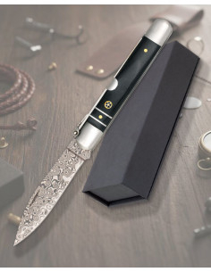Navaja albainox machete damasco, cabo stamina mosaico...