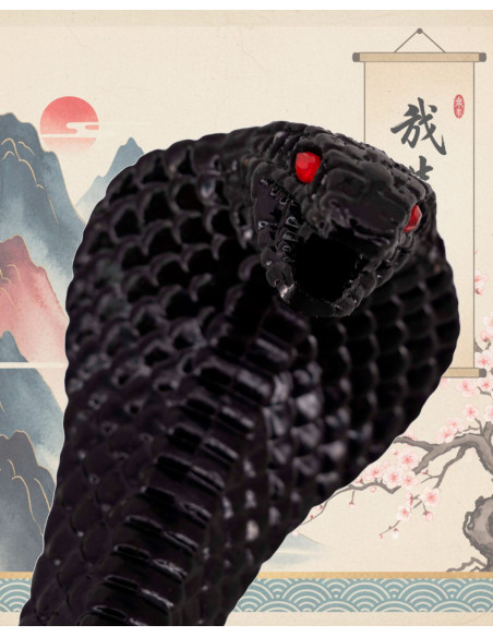 Katana decorativa empunhadura Cobra...