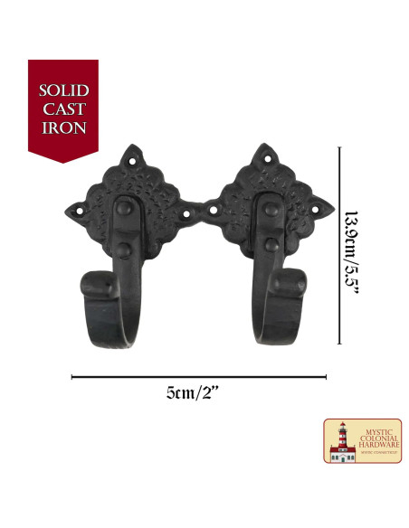 Suporte duplo rústico para pendurar...