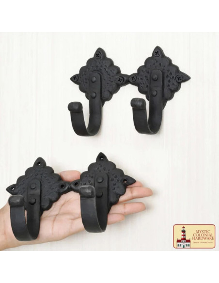 Suporte duplo rústico para pendurar...