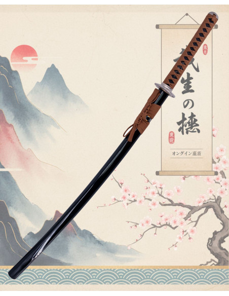 Katana funcional lâmina de aço...