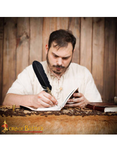 Diário medieval capa de couro design Árvore da Sabedoria 2