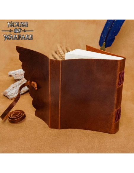 Diário medieval capa e fecho de...