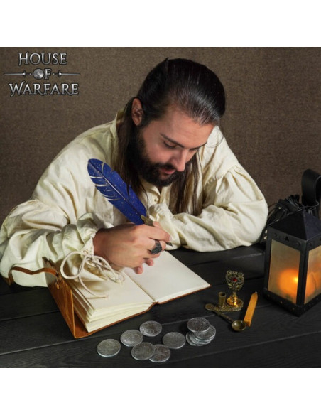 Diário medieval capa e fecho de...