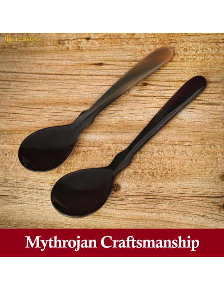 Conjunto de 2 colheres medievais em...