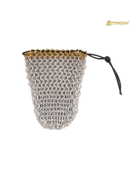 Saco de lona de malha de alumínio com...