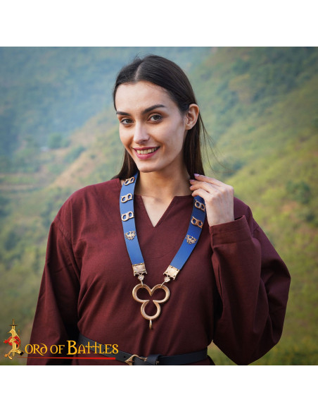 Pingente medieval em bronze design...