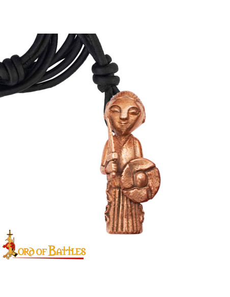Pingente vikinga medieval dama...