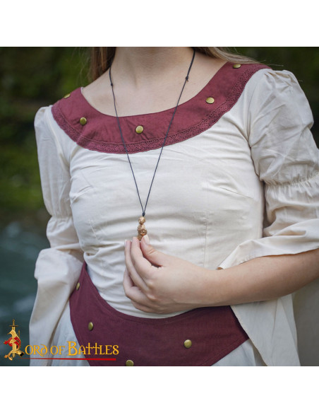 Pingente vikinga medieval dama...