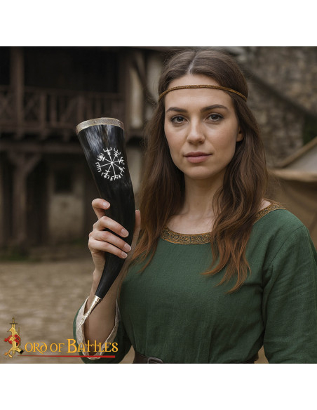 Chifre viking para beber Runa...