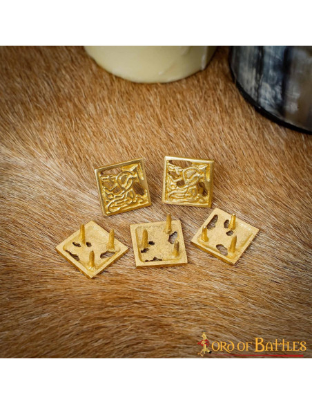 Conjunto de 5 enfeites vikings em...