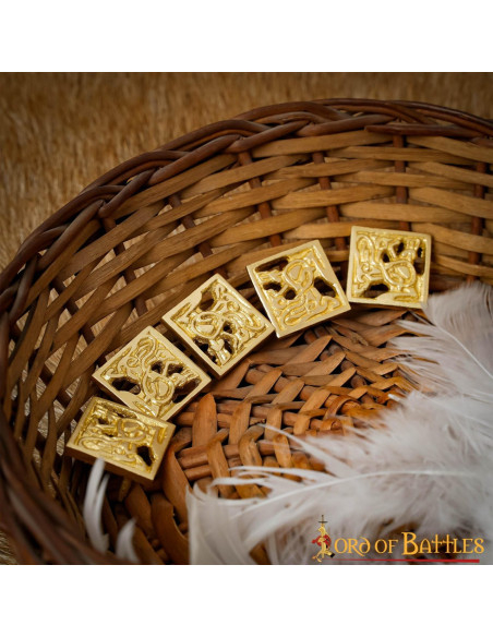 Conjunto de 5 enfeites vikings em...