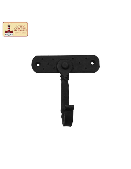 Suporte rústico de parede forjado à...