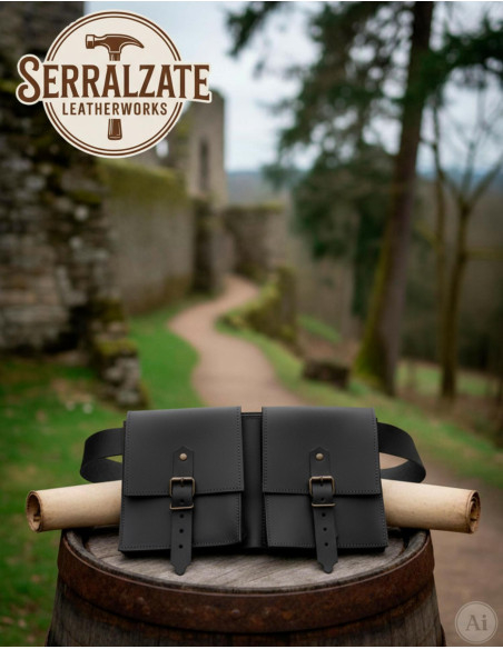 Bolsa de cinto medieval DuoPouch em...
