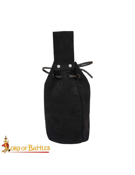 Bolsa limosneira de camurça com...