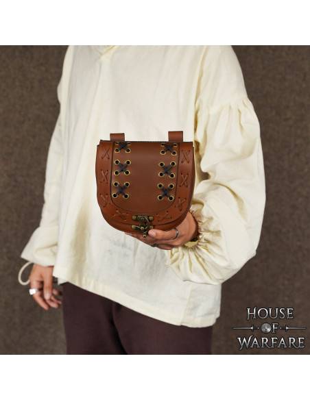 Bolsa medieval com cordões para...