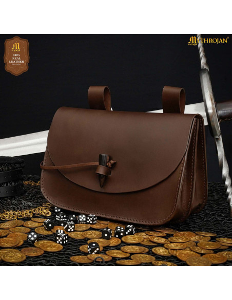 Bolsa medieval para cinto fecho de...