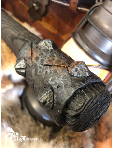 Porra armada com cabeça de martelo para LARP ou Softcombat