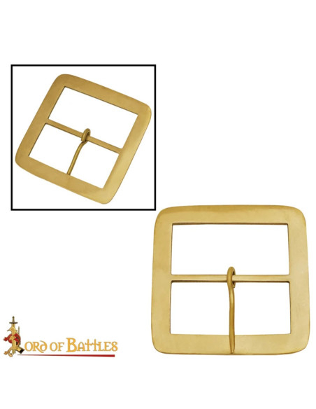 Fivela medieval em latão para...