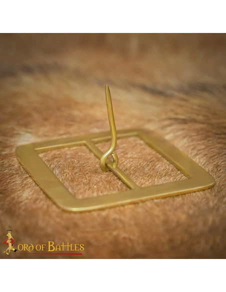 Fivela medieval em latão para...