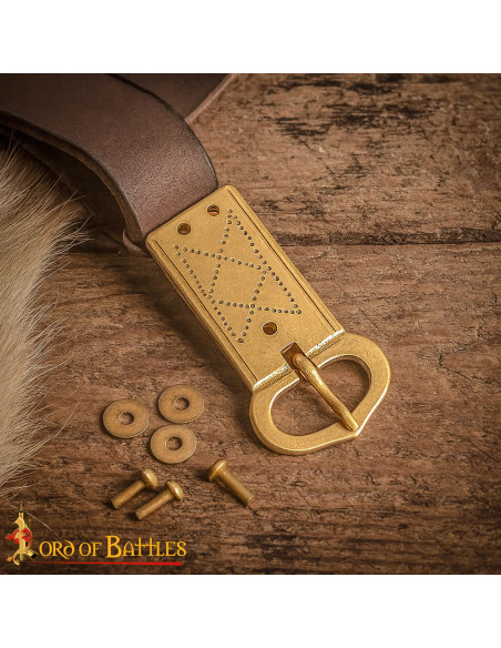 Fivela geométrica Baixa Idade Média,...