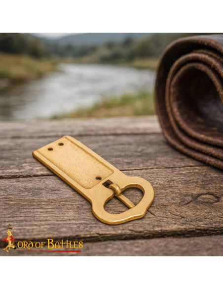 Fivela geométrica Baixa Idade Média,...