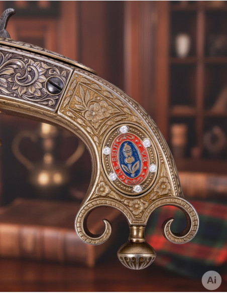 Pistola de pedernal, Escócia 1760