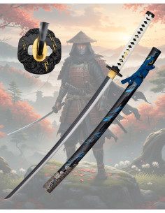 Katana decorativa feita à mão de Jin, Ghost of Tsushima