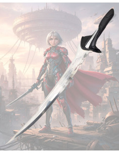 Espada decorativa não oficial de Alita Battle Angel