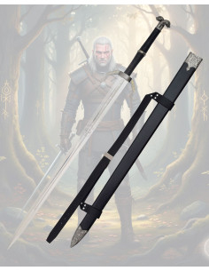 Espada decorativa com bainha de Geralt de Rivia, The Witcher