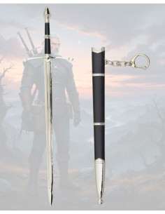 Chaveiro mini espada Geralt de Rivia, The Witcher