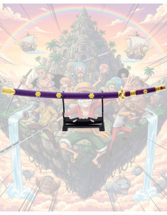 Mini katana com suporte Enma de Zoro, One Piece 2