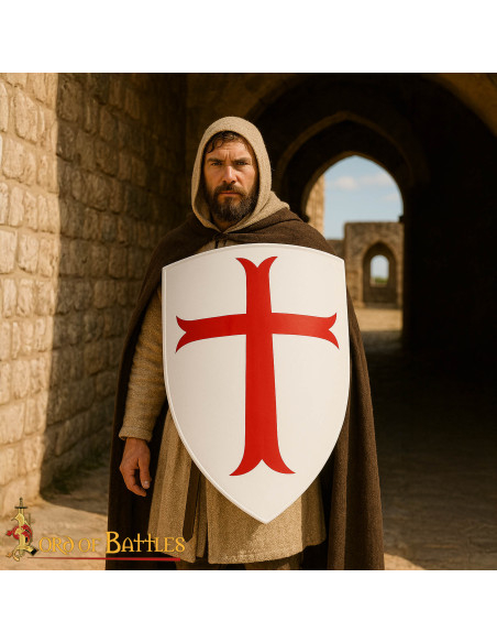 Escudo medieval de aço designo...