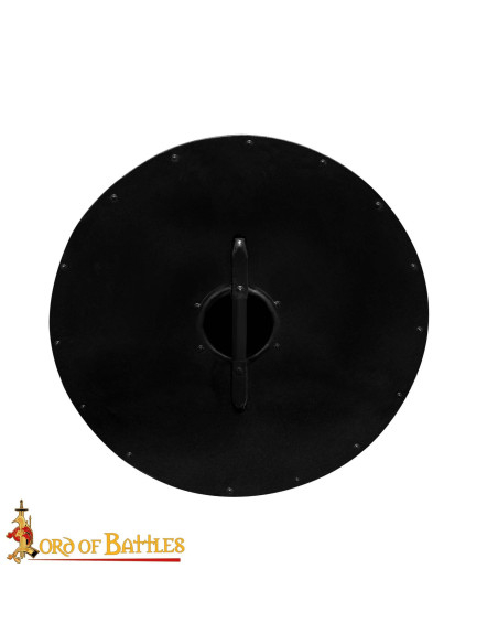 Escudo vikingue de combate em madeira...