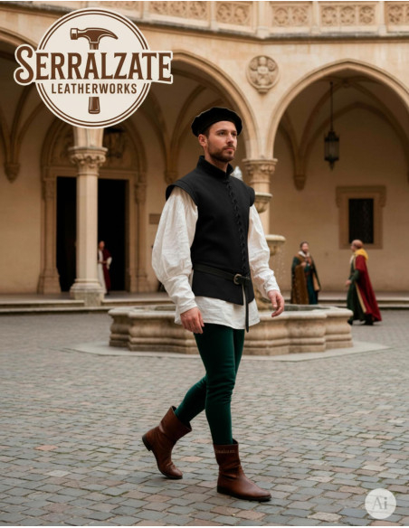 Jubão medieval e renascentista em...